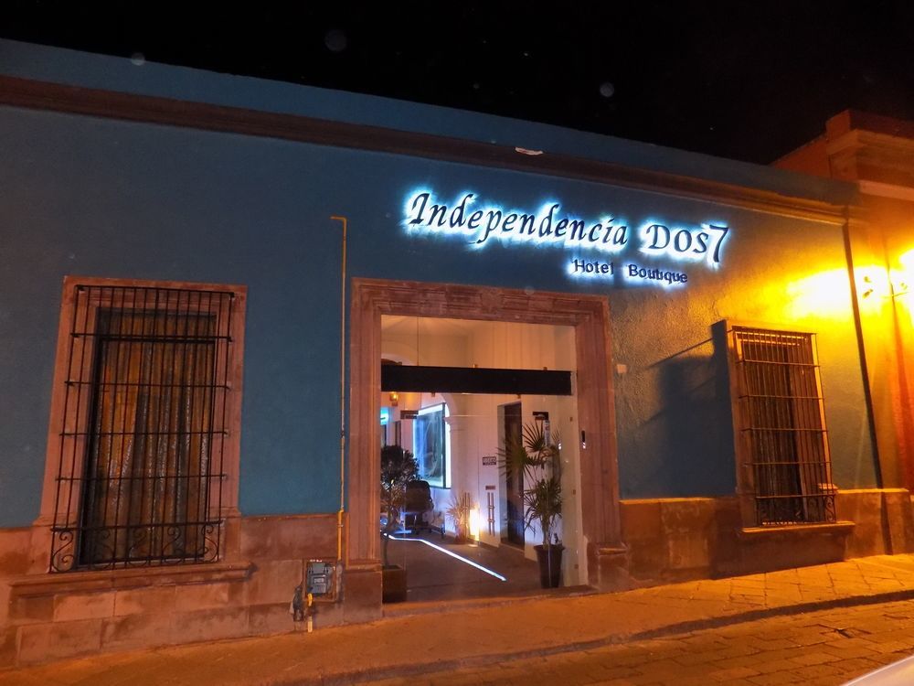 Independencia Dos 7 Hotel Boutique Querétaro Exterior foto